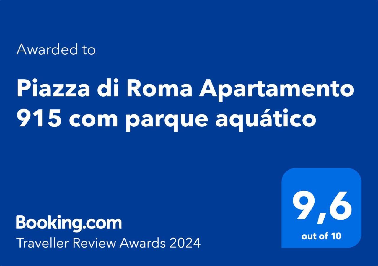 Piazza Di Roma Apartamento 915 Com Parque Aquatico Калдас-Новас Экстерьер фото